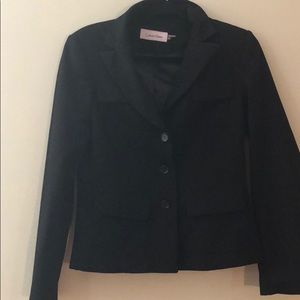 Black Calvin Klein Blazer